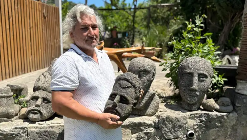 3 Günde Gerçekleştirilen Sanat Eserleri: Görünüm Herkesin Dikkatini Çekiyor