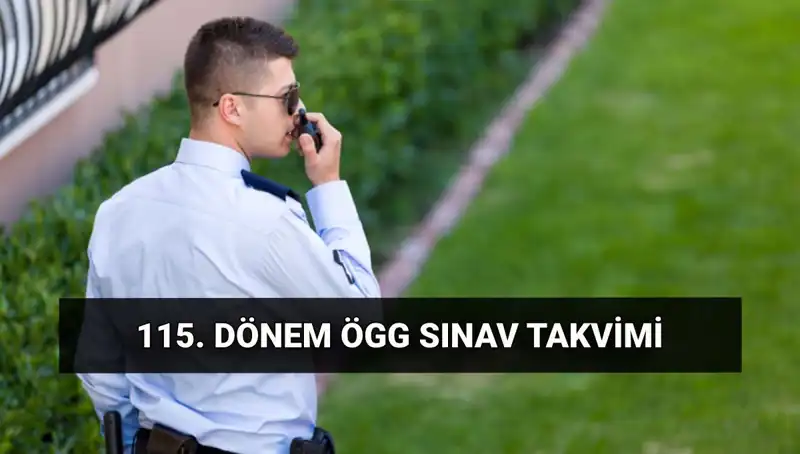 2025 ÖGG Sınav Tarihleri Açıklandı: EGM'den Beklenen Duyuru Geldi