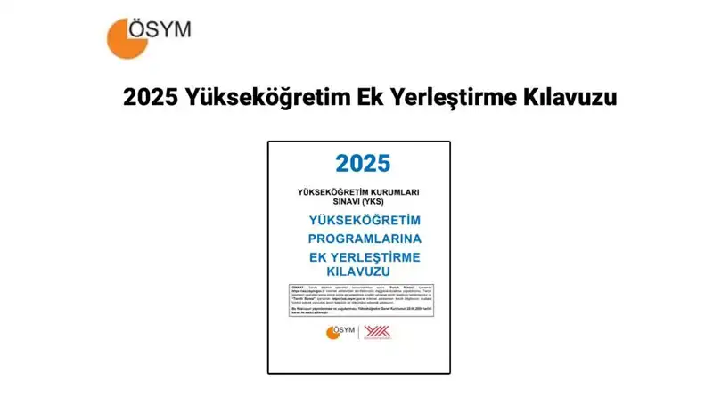 2025 Yükseköğretim Ek Yerleştirme Kılavuzu: En Çok Merak Edilenler