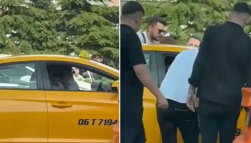 Trafikte Tartıştığı Taksi Şoförüne Yumruk Atarak Cezaevine Girdi