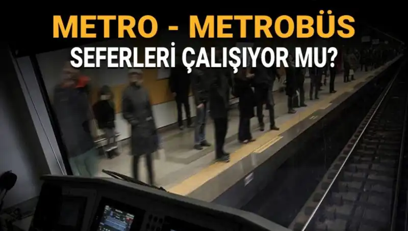 İstanbul’da Bugün Metrobüs ve Metro Seferleri Yapılıyor mu? Tüm Detaylar!
