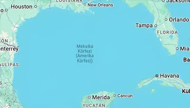 Meksika'dan Google'a İddialı "Amerika Körfezi" Davası Açıldı