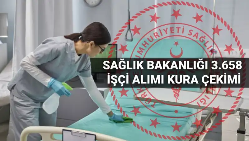 2025 Sağlık Bakanlığı Kura Tarihi: 3.658 İşçi Alımı için Geri Sayım Başladı!