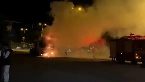 Zonguldak’ta Seyir Halindeki TIR Yangını Korku Dolu Anlar Yaşattı