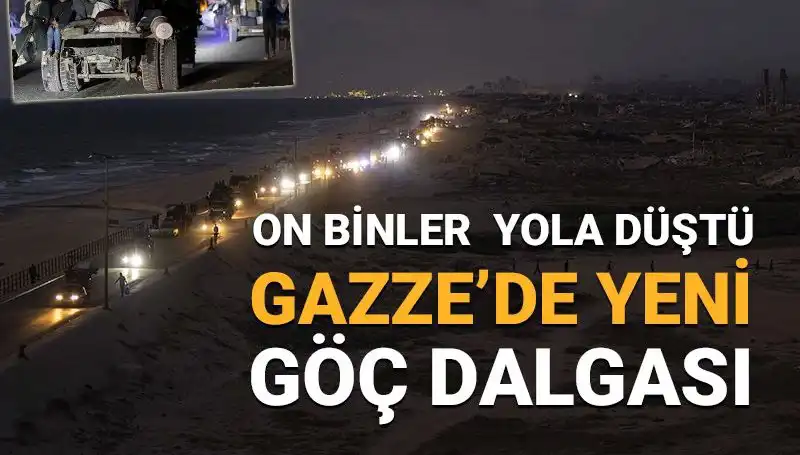 Gazze'de Yeni Göç Dalgası: Savaşın Gölgesinde Yaşam İhtiyacı