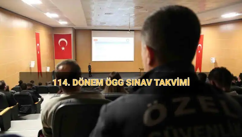 EGM, 114.Dönem ÖGG Sınav Sonuçlarının Açıklanma Tarihini Açıkladı