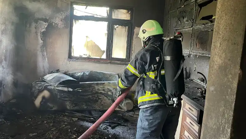 Yangın Felaketi: Mutfakta Çıkan Alevler Evi Kül Etti