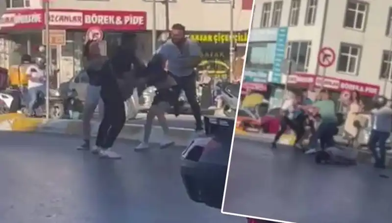 Motosikletli İki Kadına Müdahale: Esenyurt’ta Şok Edici Dayak Olayı!