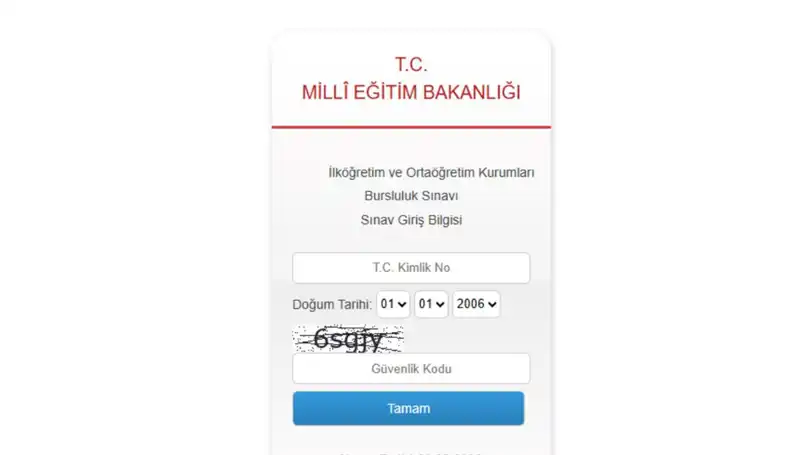2025 MEB İOKBS Bursluluk Sınavı Giriş Belgesi ve Tarihleri Açıklık Kazandı