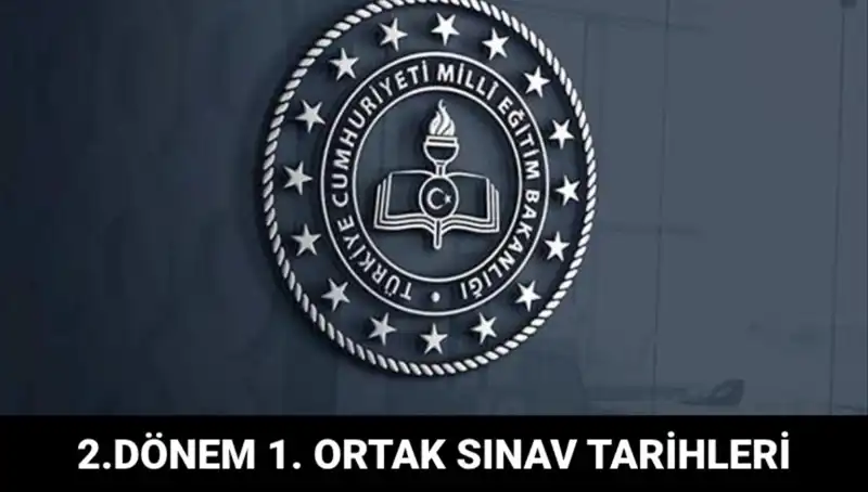 2023-2024 Eğitim Dönemi 2. Dönem Ortak Sınav Takvimi Açıklandı!